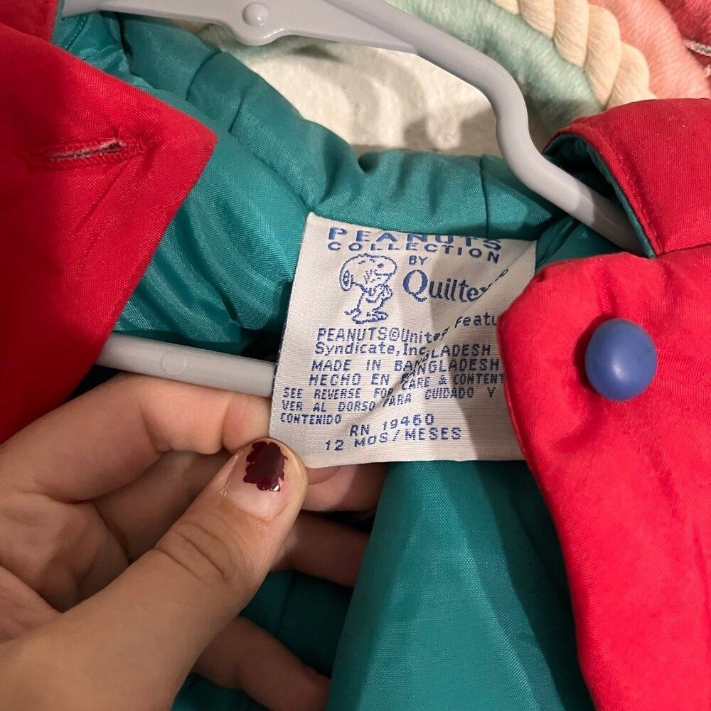 vintage snoopy snowsuit - Picture 5 of 5